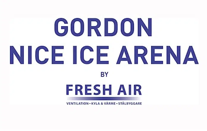 Gordon Nice ICE Arena by Fresh Air – logotyp
