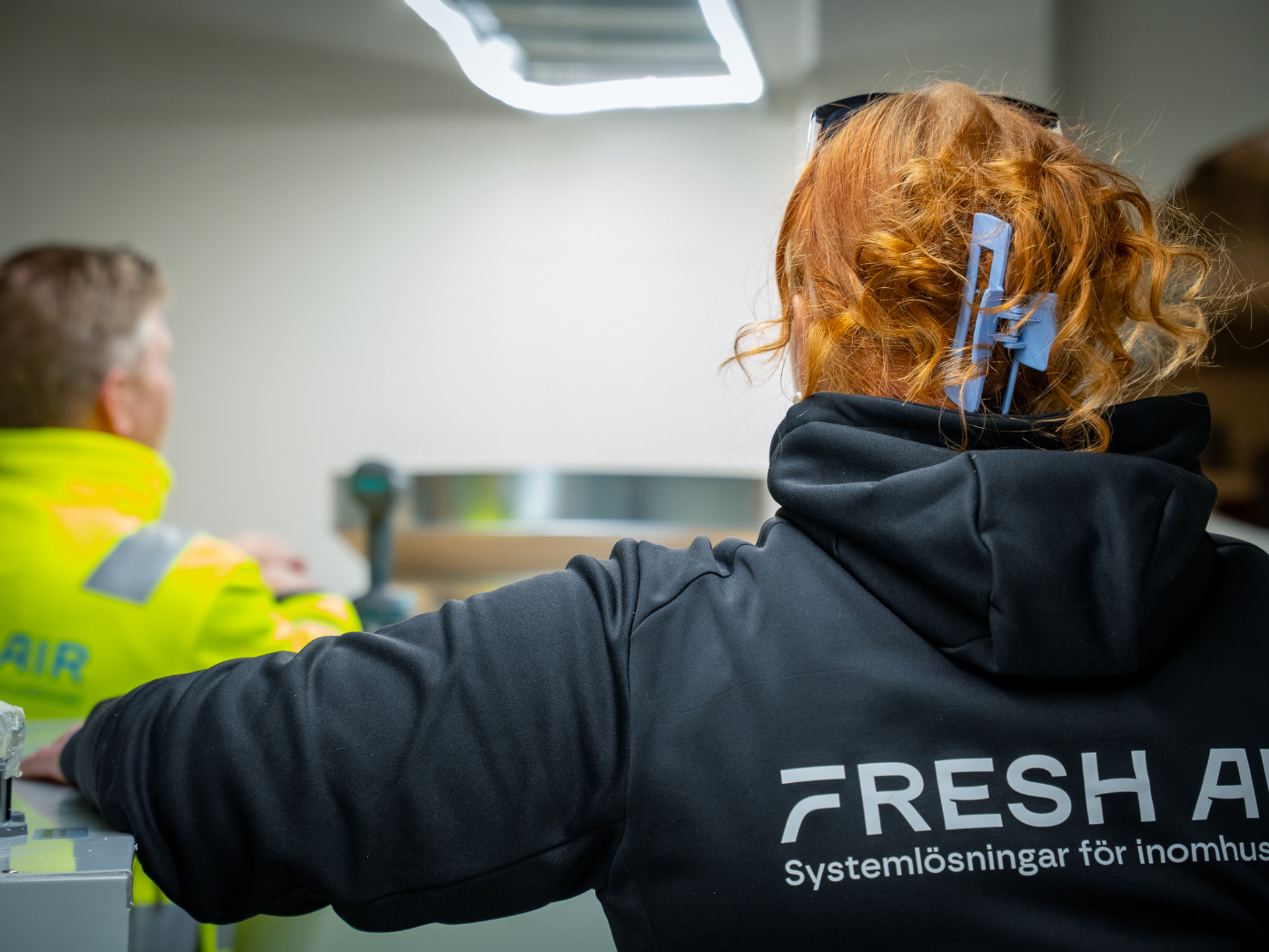 Medarbetare på Fresh Air